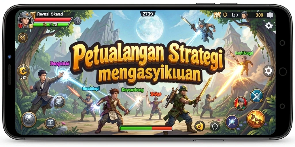 Gameplay seru dalam 2739 dengan strategi mendebarkan.