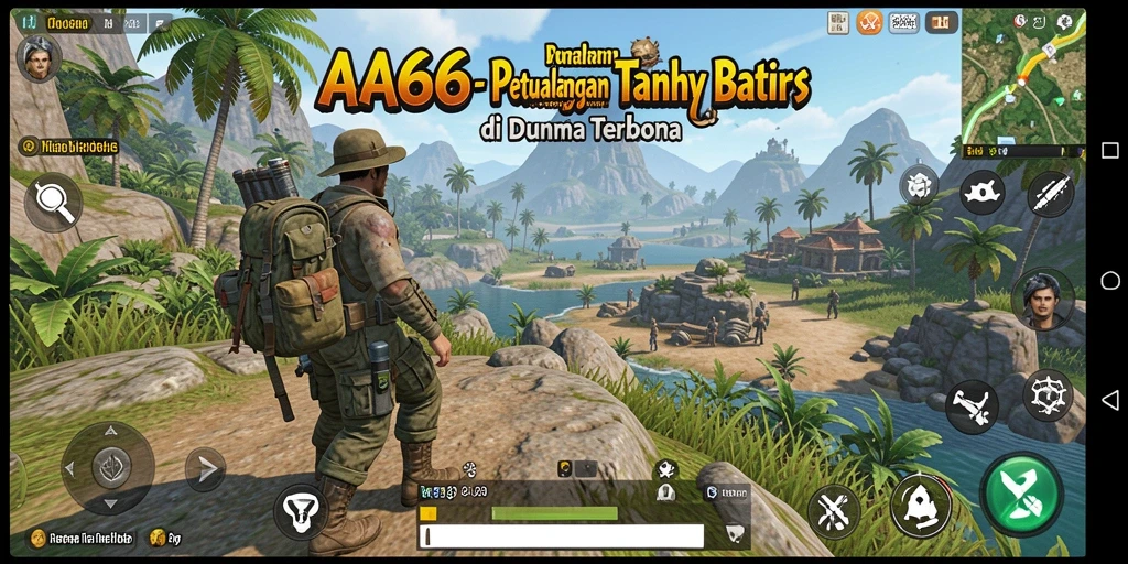Tampilan gameplay Open World yang menakjubkan dan mendalam.