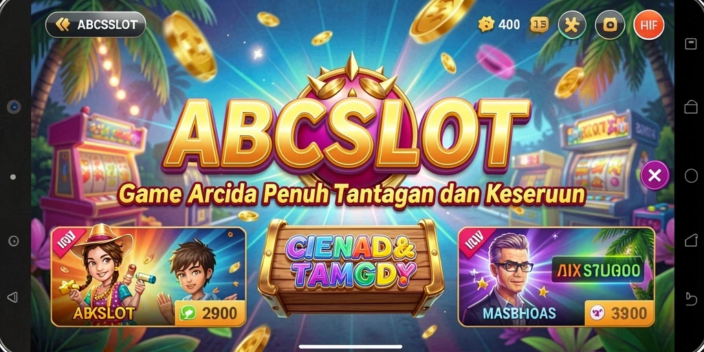 Tampilan menarik dari gameplay seru ABCSLOT.