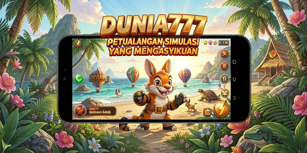 Tangkapan layar gameplay menampilkan petualangan menarik di DUNIA777.