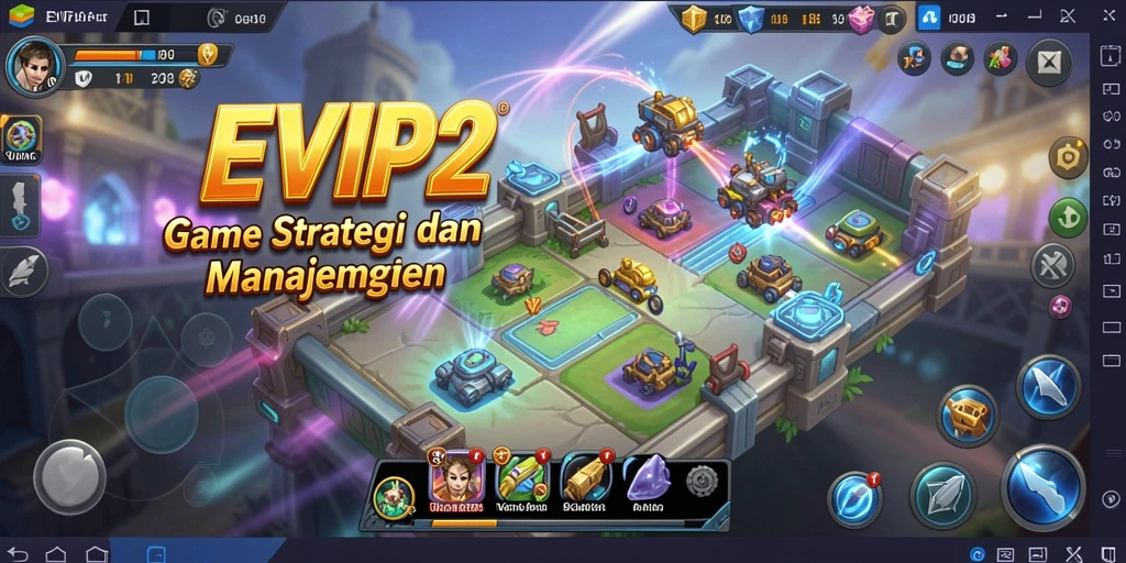 Tampilan gameplay EVIP2 yang menakjubkan dan penuh tantangan.