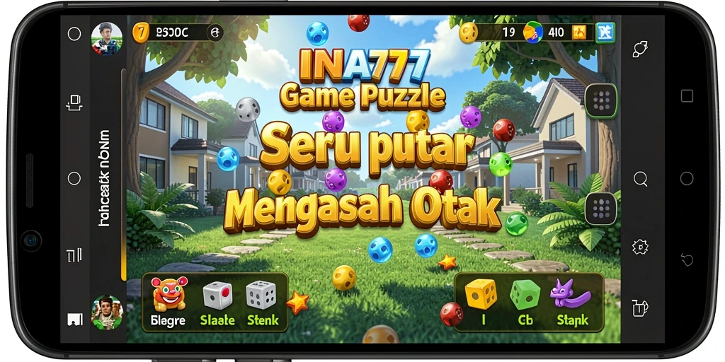 Tampilan gameplay menarik dari game Puzzle INA777.