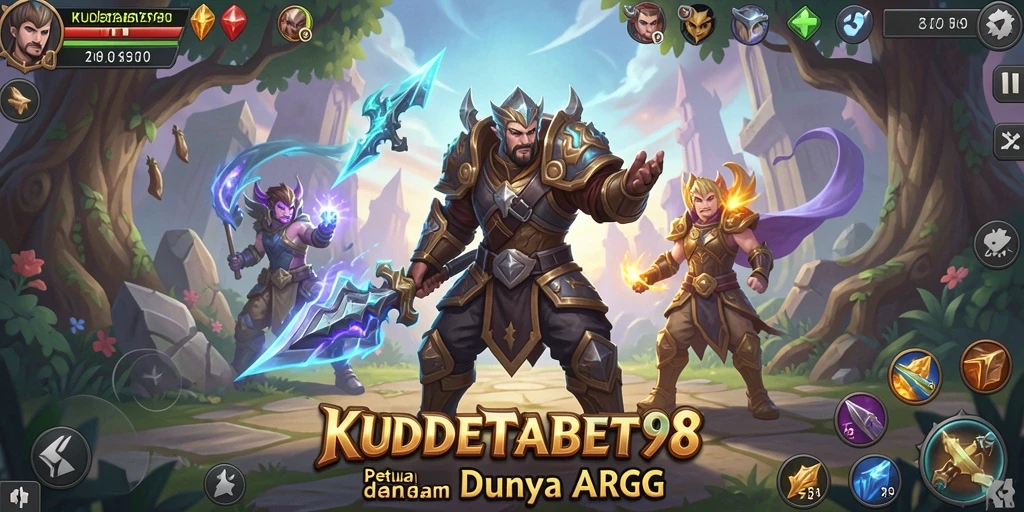 Gameplay menarik dalam KUDETABET98 yang menampilkan aksi pertempuran seru.