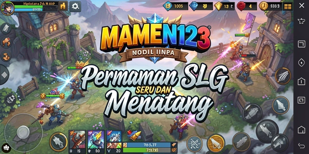 Tampilan gameplay MAMEN123 yang menarik dan dinamis.