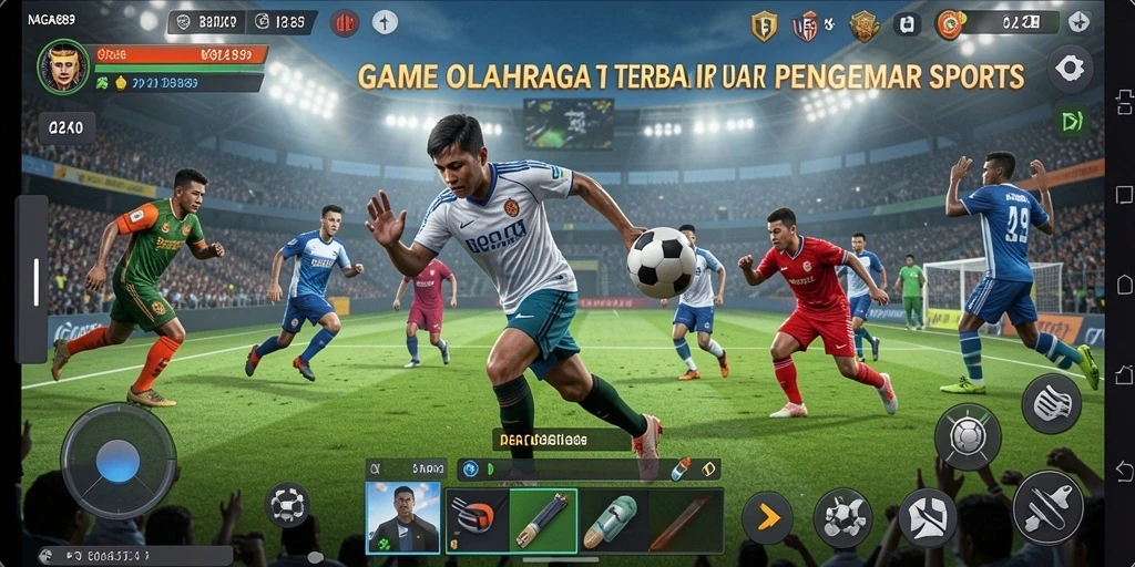Tampilan menarik dari gameplay olahraga di NAGA889.