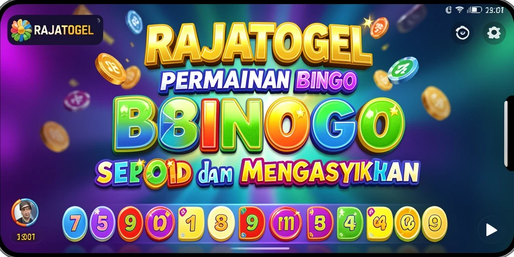 Tampilan utama gameplay RAJATOGEL dengan suasana Bingo yang menyenangkan.