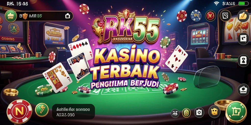 Tampilan menakjubkan dari gameplay Kasino di RK55.