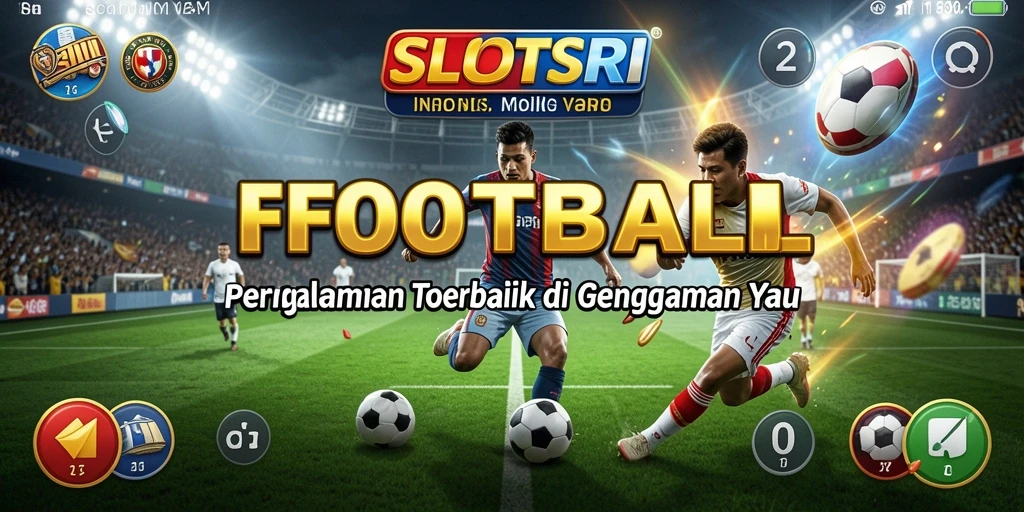 Tampilan gameplay SLOTSRI yang seru dan interaktif dalam pertandingan sepak bola.