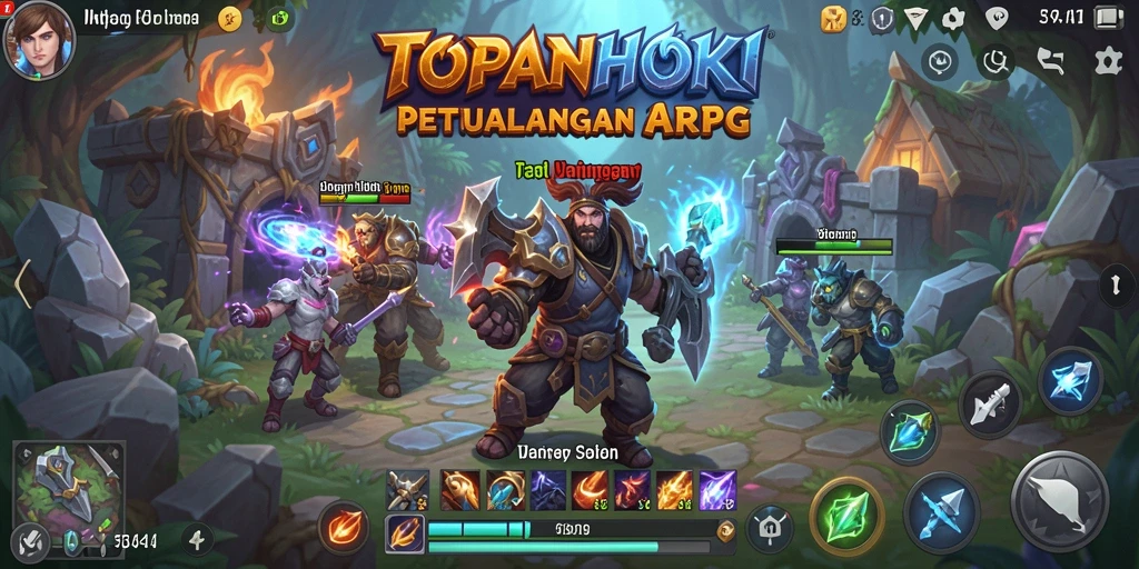 Gameplay seru dalam dunia fantastis TOPANHOKI.