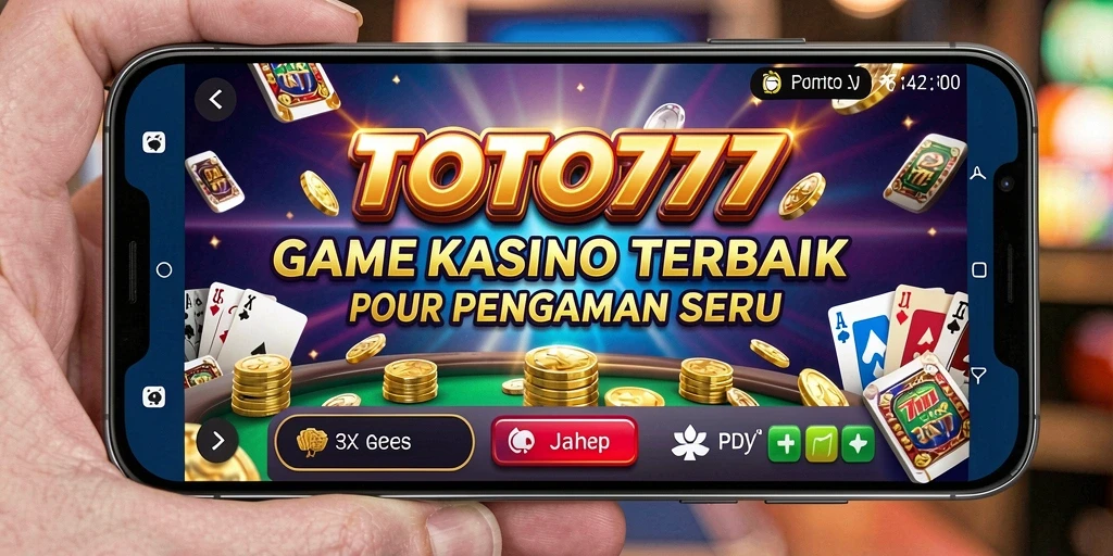 Tampilan gameplay Kasino yang menarik di aplikasi TOTO777.