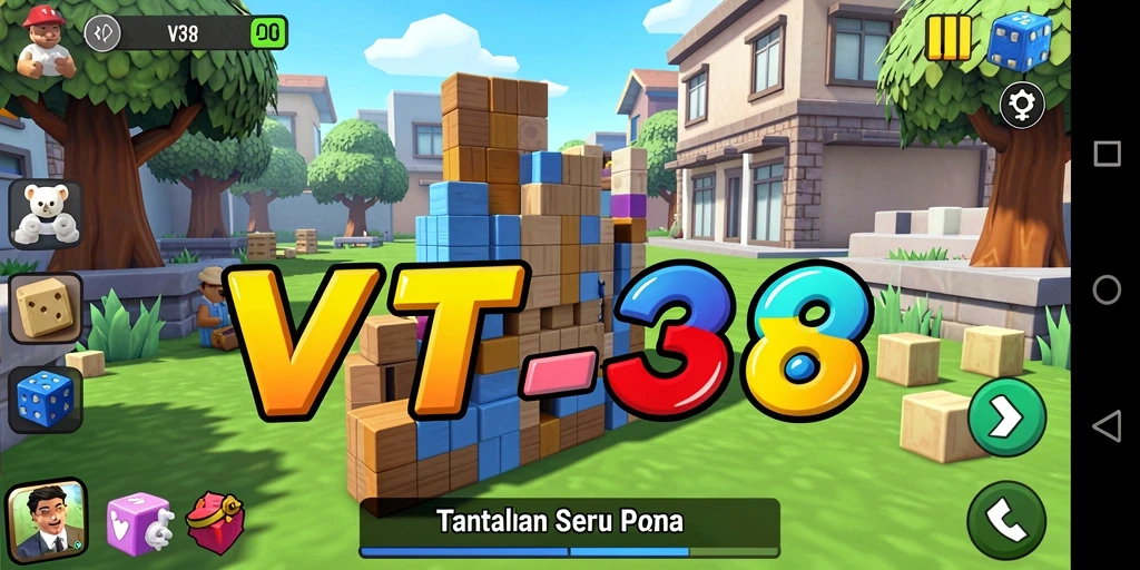 Tampilan gameplay Puzzle yang menarik dari VT38.